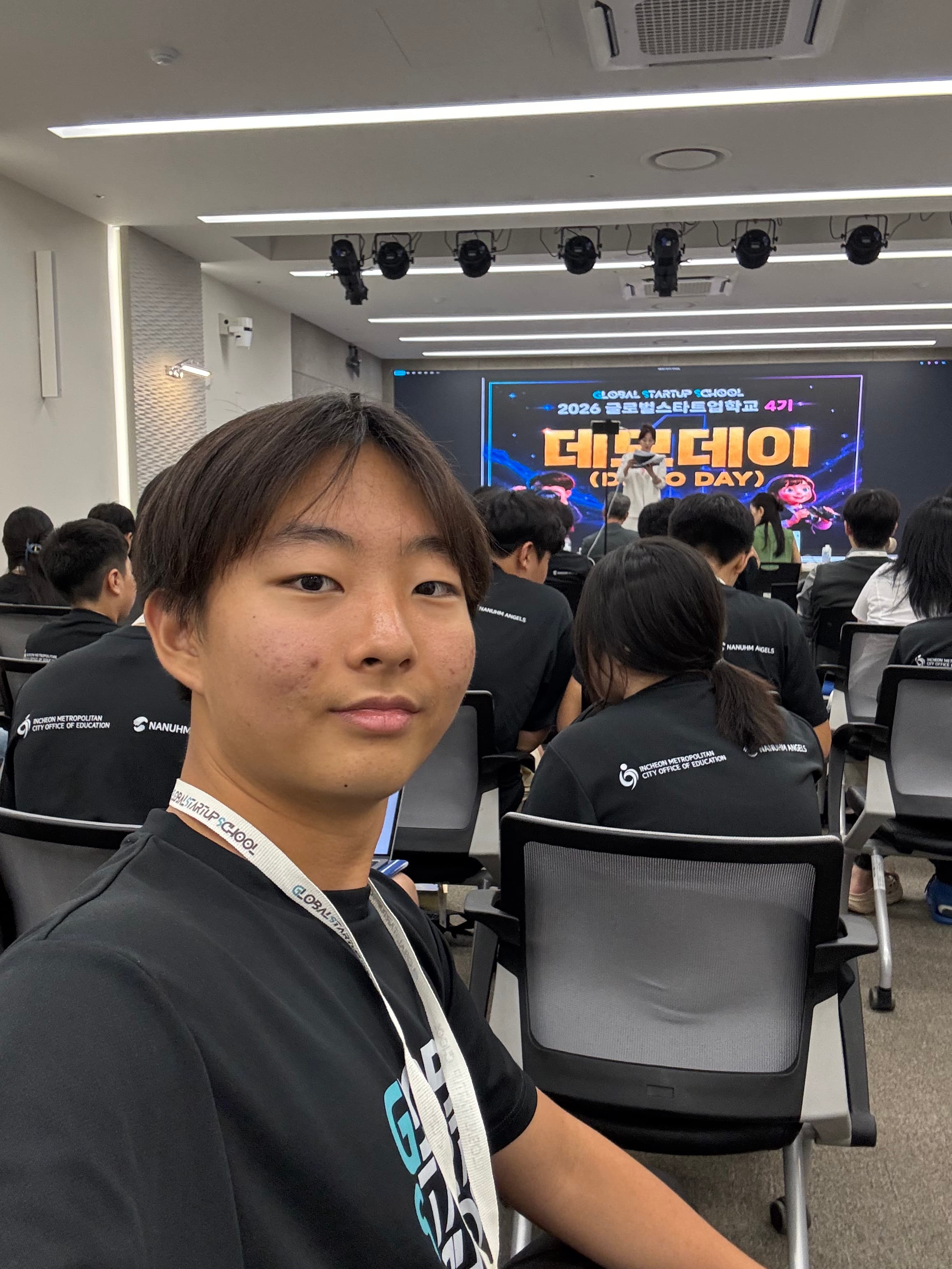 At a Global Startup School event